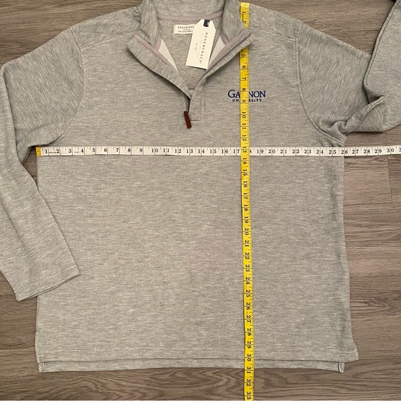 GANNON University Quilted-Detail Sullivan Quarter Zip Pullover , Oxford … - Picture 11 of 12